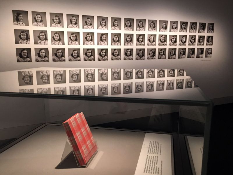 Original Tagebuch Anne Frank Haus