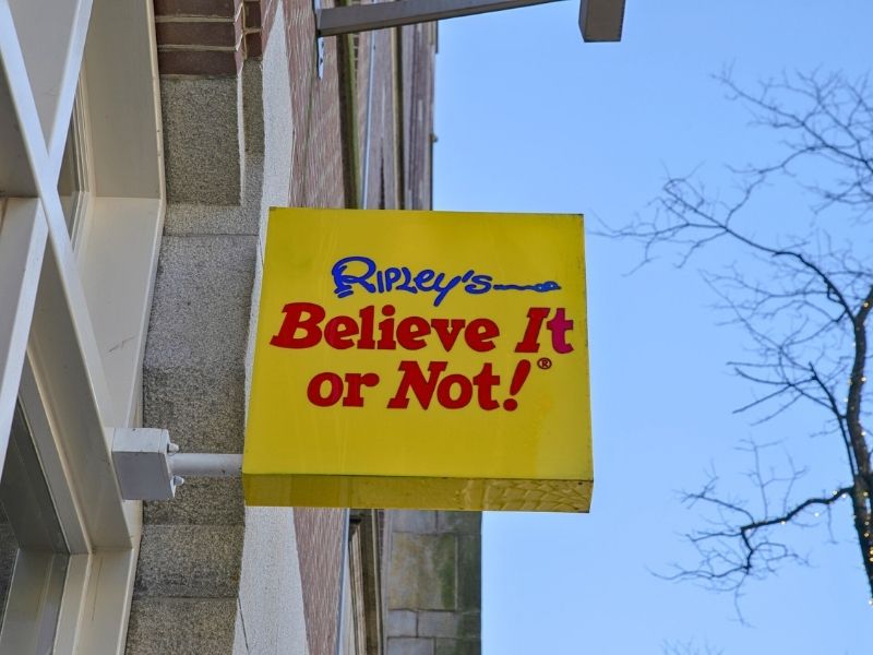Ripley’s believe it or not amsterdam