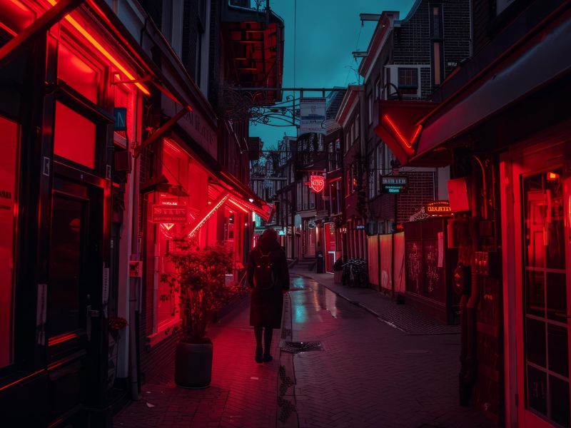 Tour durch Rotlichtviertel Amsterdam