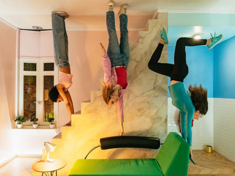 Upside Down Museum in Amsterdam