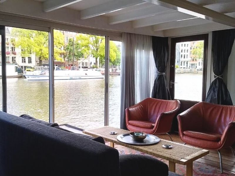 Hausboot Wohnzimmer
