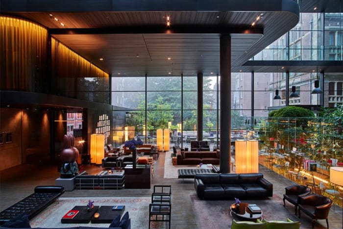 Conservatiorium-Amsterdam-Luxushotel-Lobby